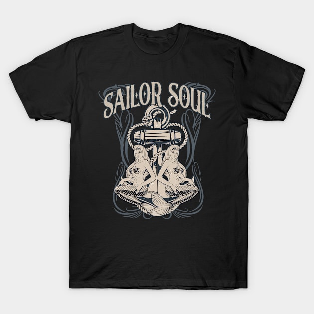 Sailor Soul Sailing Captain T-Shirt by Foxxy Merch